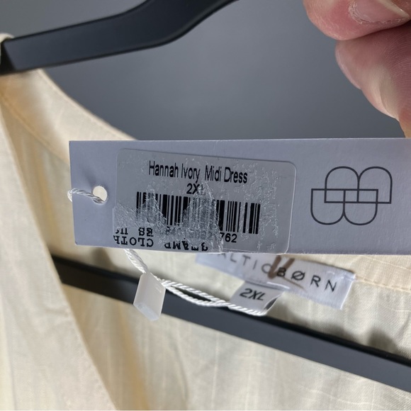 Baltic Born Cream Midi Dress - Picture 6 of 6